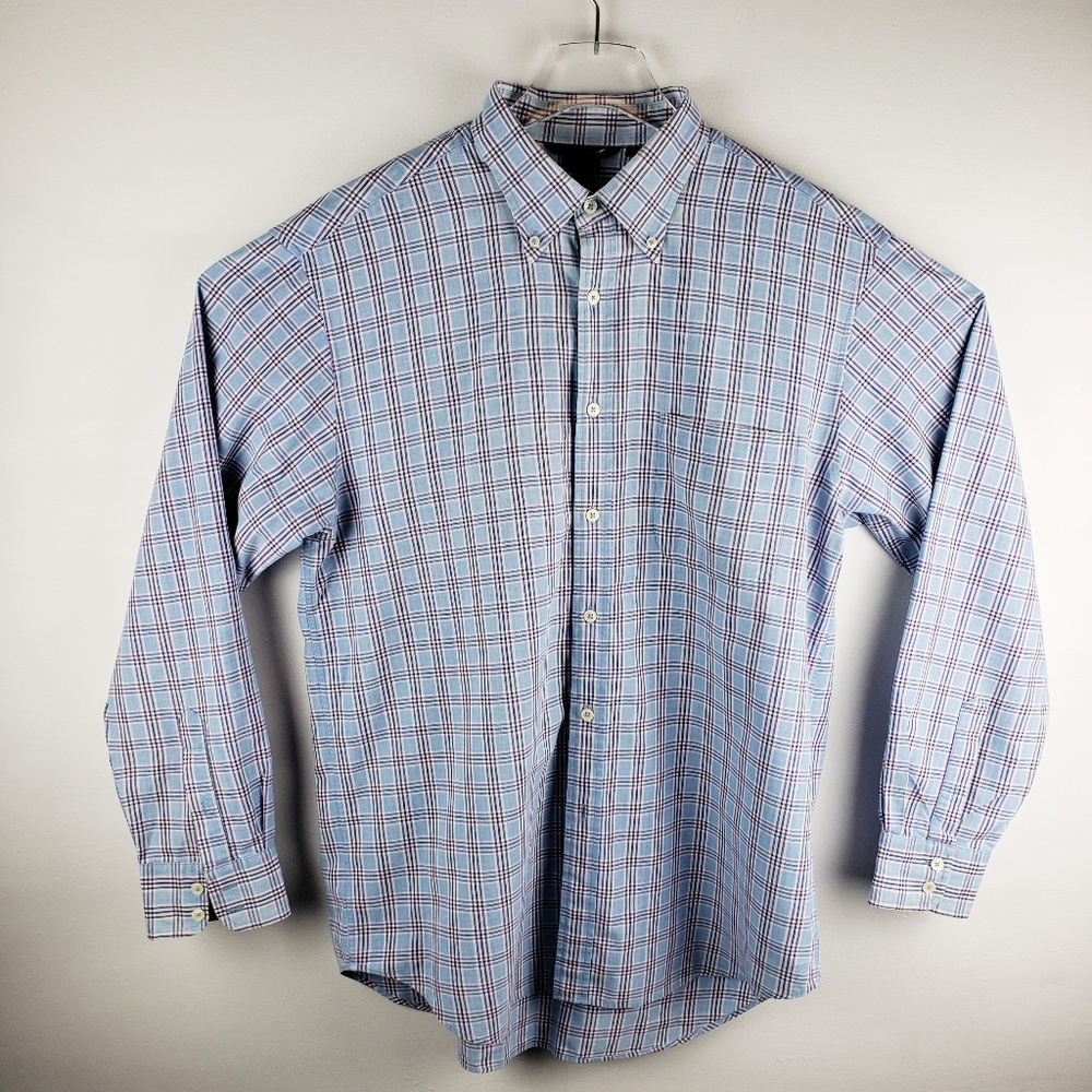 BODEN Button Down LS Plaid Shirt